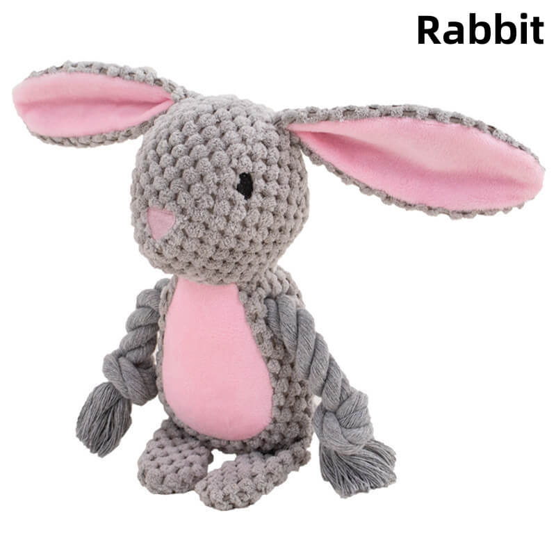 ChewAnimalTug Dog Toy - Designed for Strong Chewers