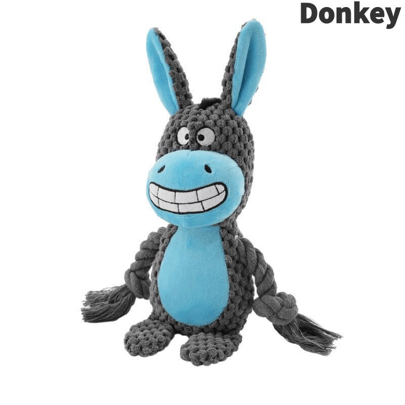 ChewAnimalTug Dog Toy - Designed for Strong Chewers