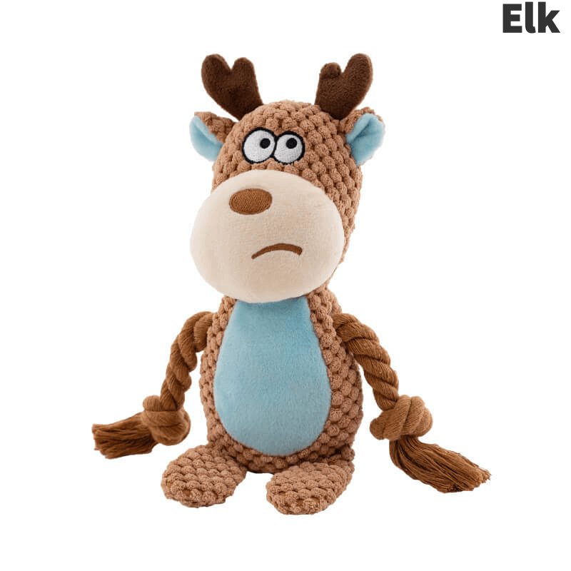 ChewAnimalTug Dog Toy - Designed for Strong Chewers