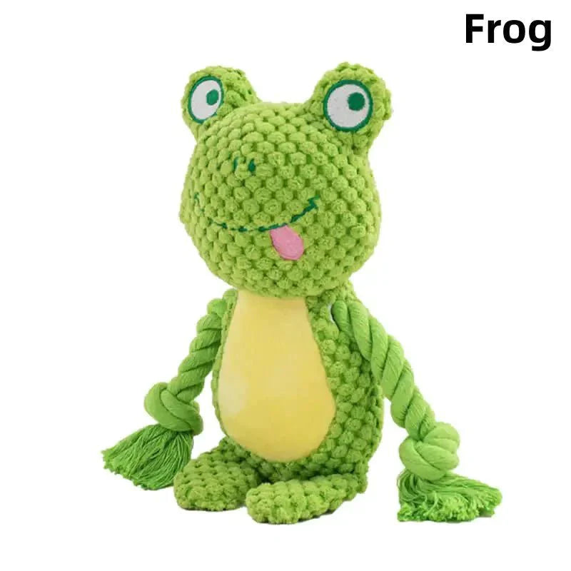 ChewAnimalTug Dog Toy - Designed for Strong Chewers