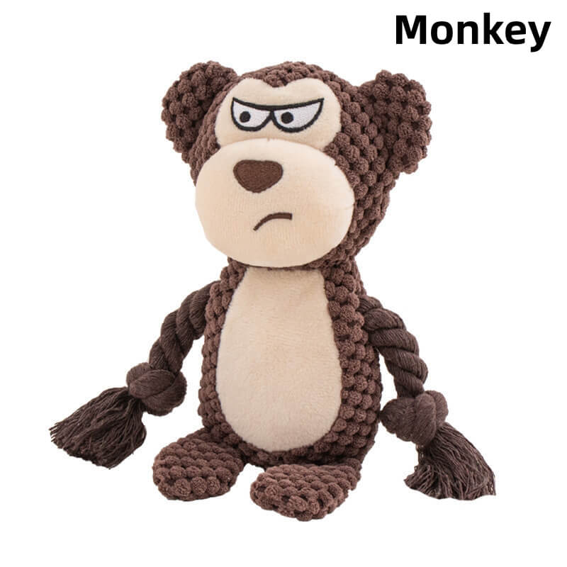 ChewAnimalTug Dog Toy - Designed for Strong Chewers